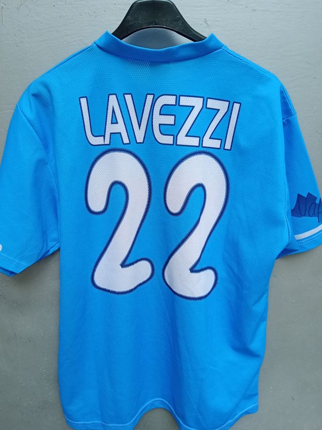 Maglia da calcio vintage napoli Lavezzi tg S
