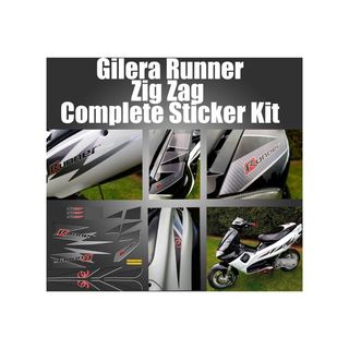 Kit pegatinas moto Gilera Runner SP 50 Carbon