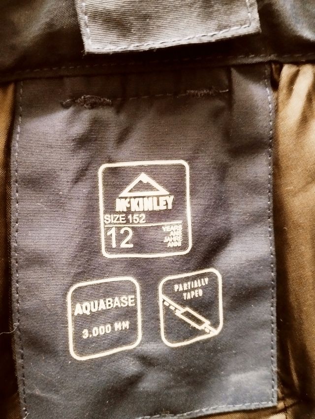 Pantalón esquí McKinley 12 años