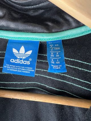 Felpa Adidas Chile 62 Nero Verde Taglia S