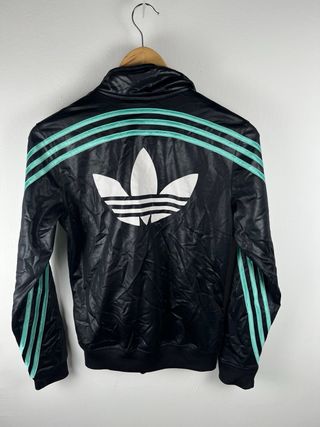 Felpa Adidas Chile 62 Nero Verde Taglia S