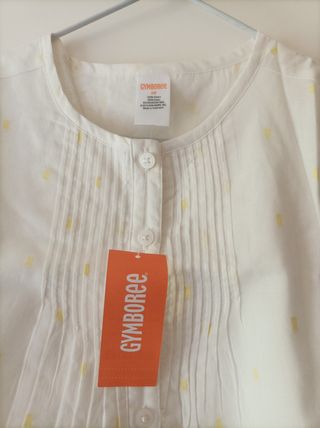 Blusa sin mangas Gymboree niña 