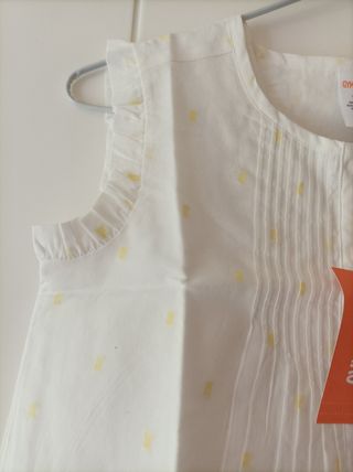 Blusa sin mangas Gymboree niña 