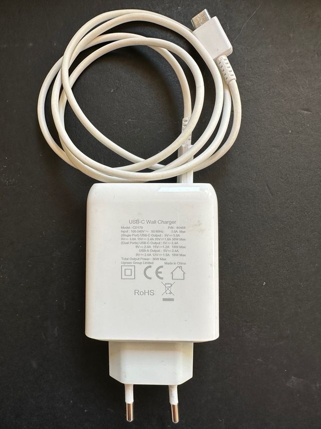 Cargador Ugreen Carga Rapida 