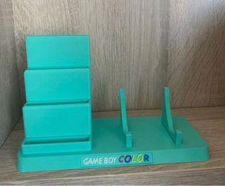 Supporto per gioco Game Boy Color +4 turchese