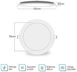 Faretto da Incasso Led 6w RGB 420 lumen smart