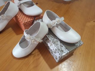 Traje comunión niña. Organza