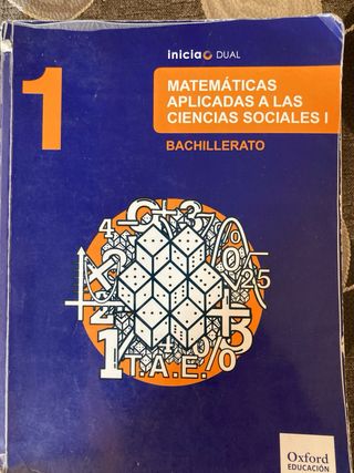 MATEMATICAS APLICADAS A LAS CIENCIAS SOCIALES