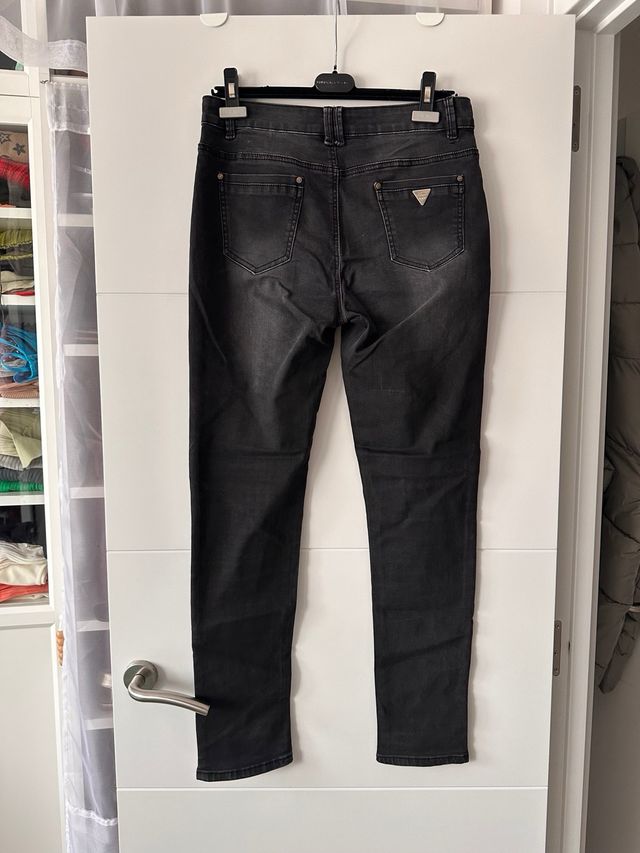 Vaquero largo talla 40 elástico