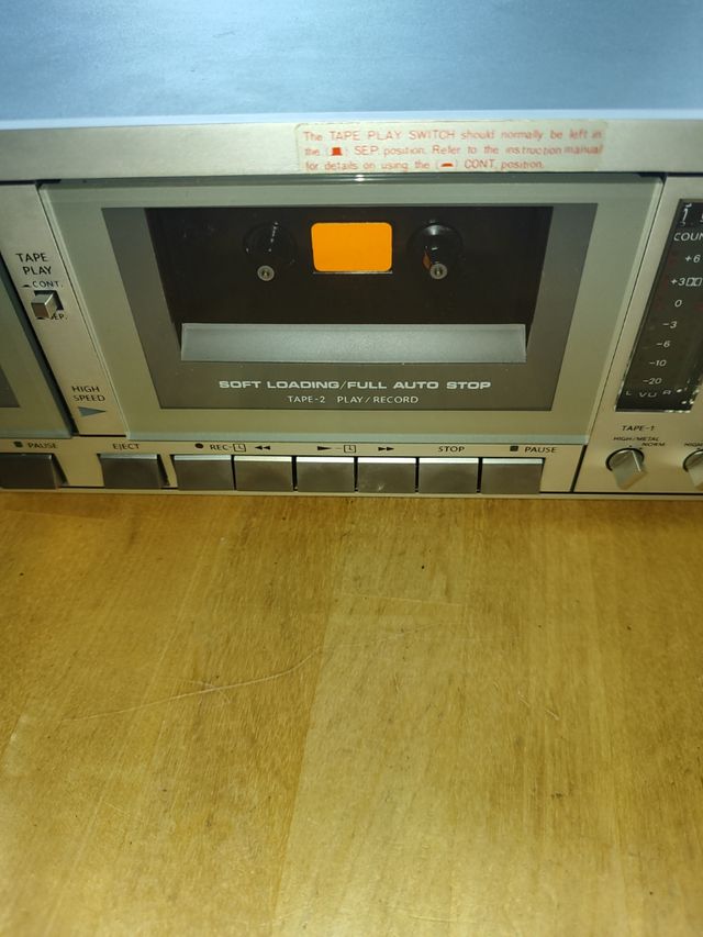 Estéreo cassette onkyo
