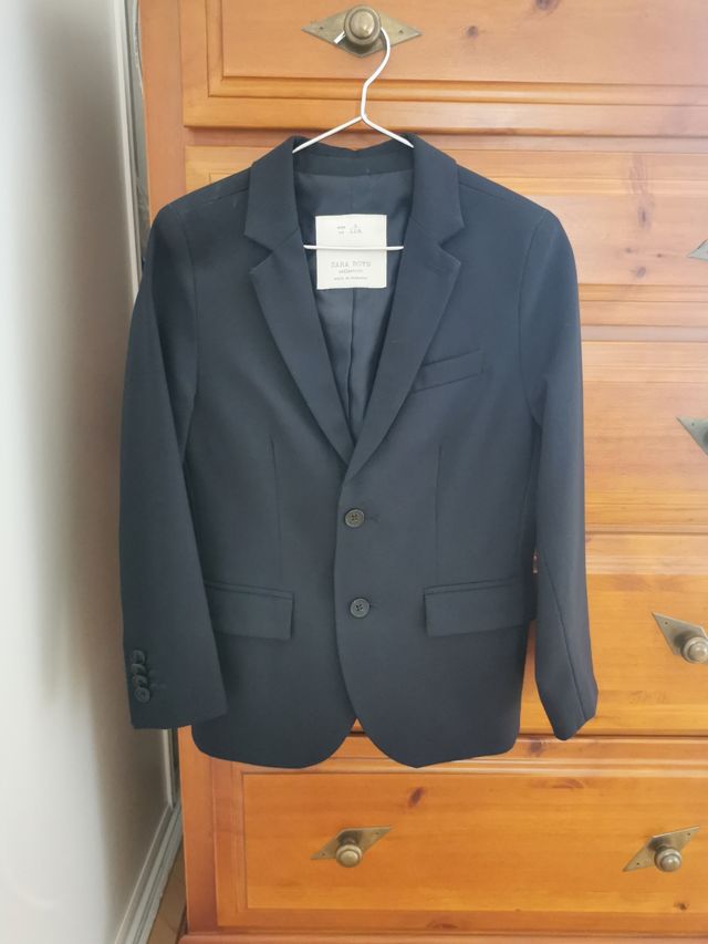 Americana niño azul Marino 8 años