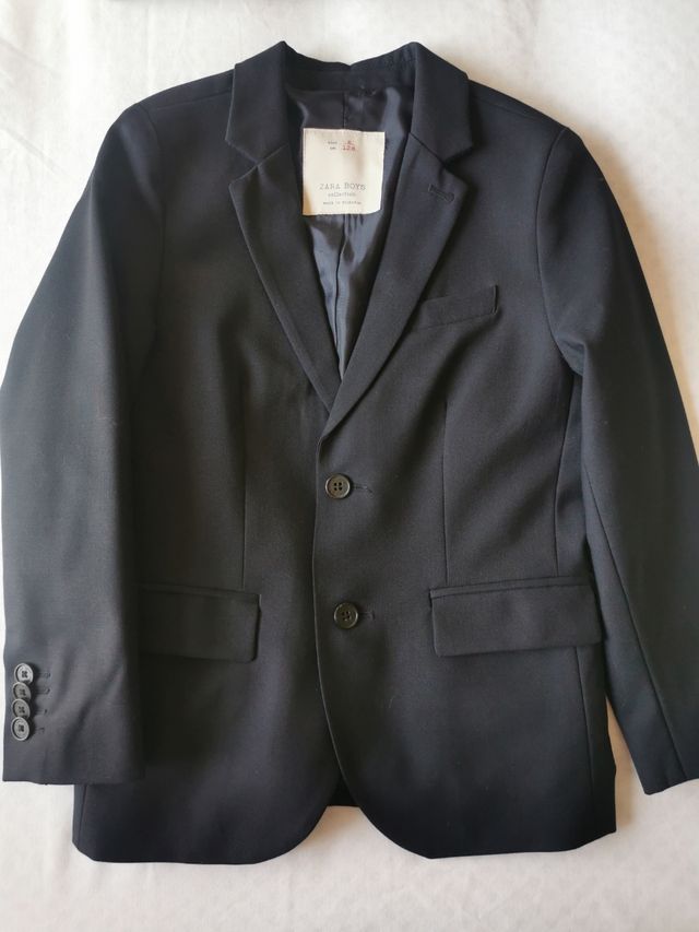 Americana niño azul Marino 8 años