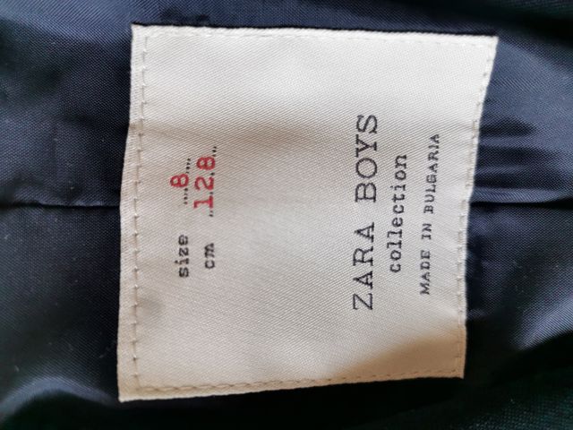 Americana niño azul Marino 8 años