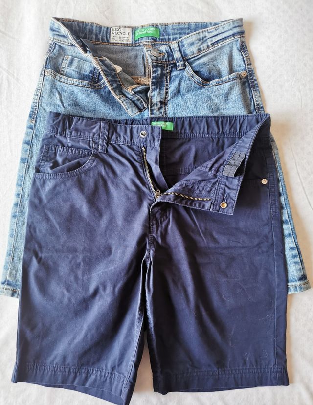 Pantalones cortos Benetton talla 10