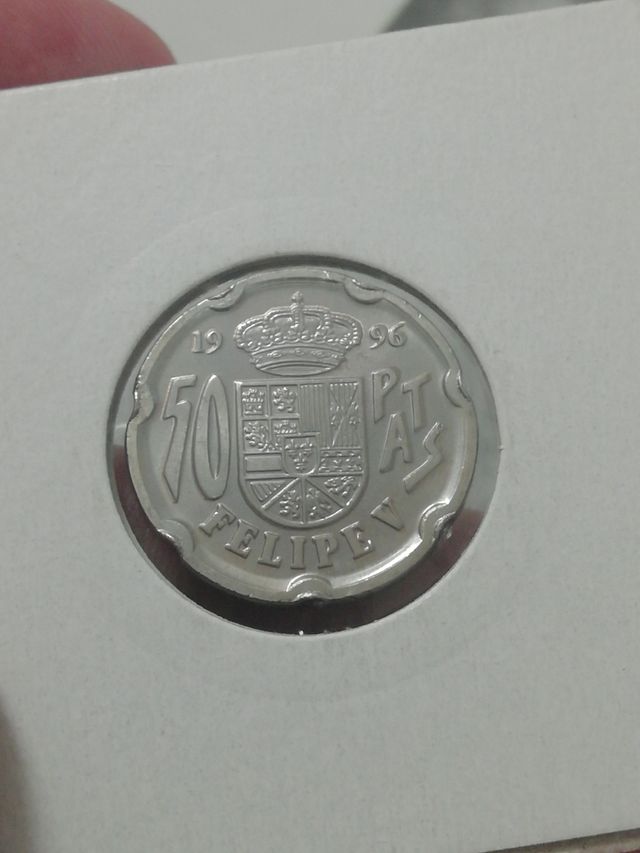 50 pesetas 1996 Sin Circular