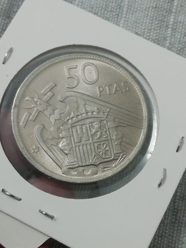 50 pesetas 1957 estrella 59. SC