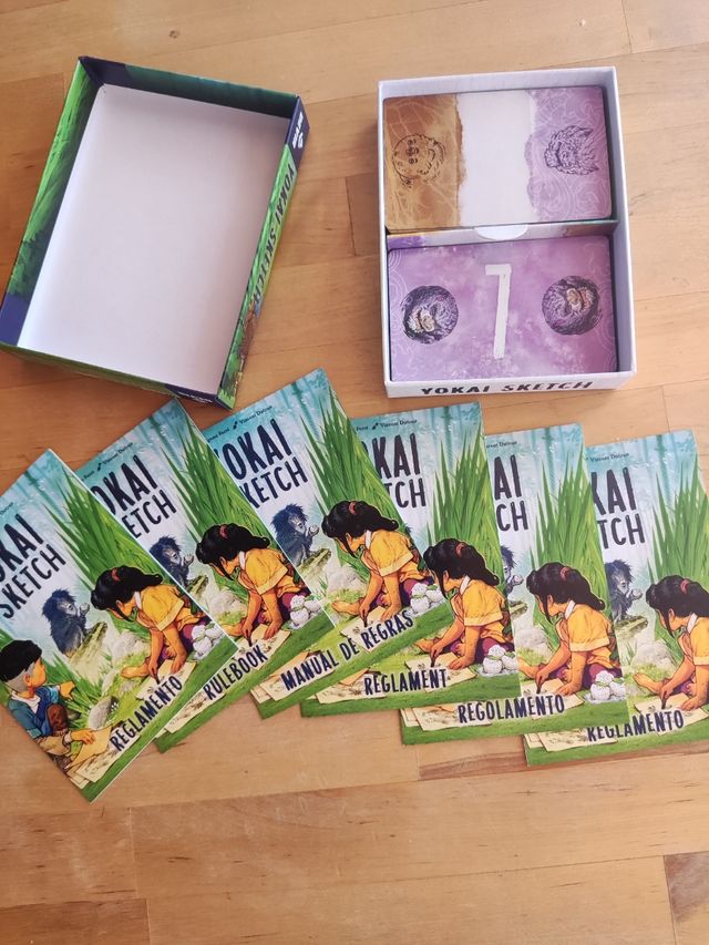 Yokai sketch juego de mesa