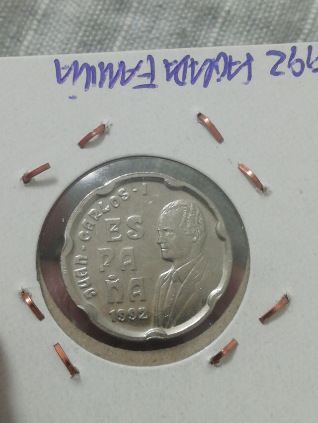 50 pesetas 1992. Sin Circular 