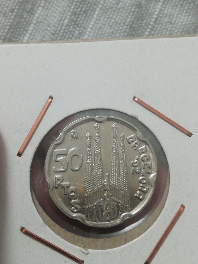 50 pesetas 1992. Sin Circular 