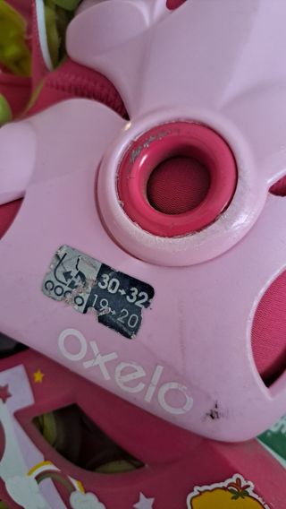 Patines línea 30-32 y funda sillin bici