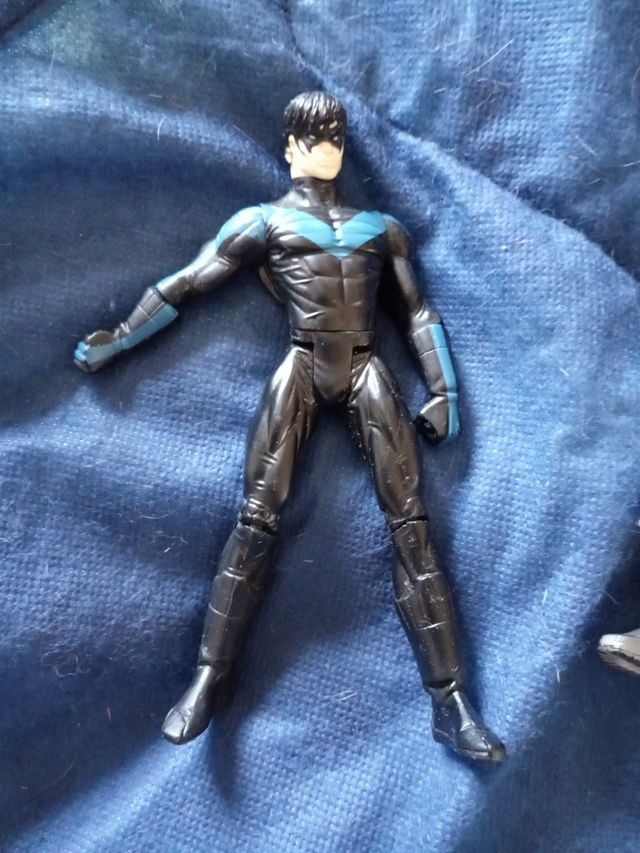 Figuras de Batman y Robin