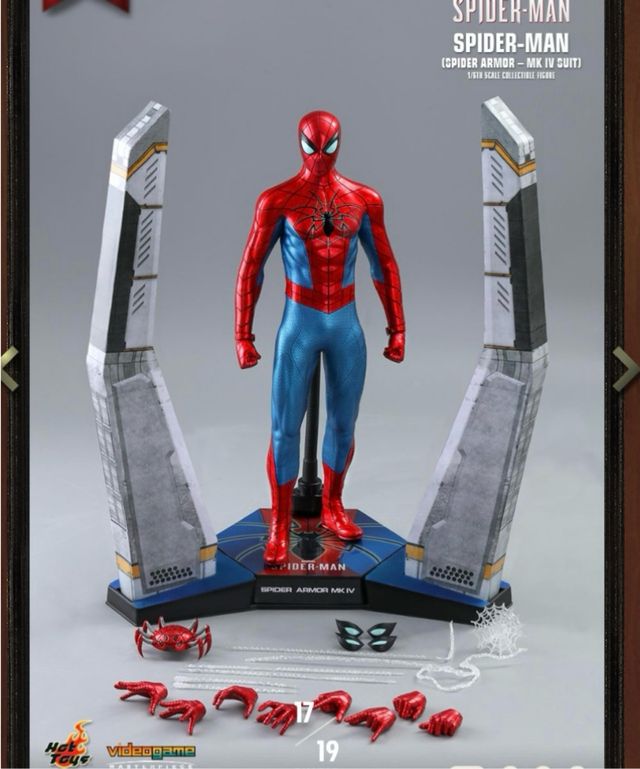 Hot toys SPIDERMAN game