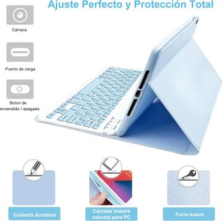 Funda Teclado  iPad 10.2 9th 2021/8th 2020 /Air 3