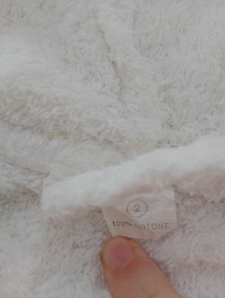 Accappatoio bambina taglia 2