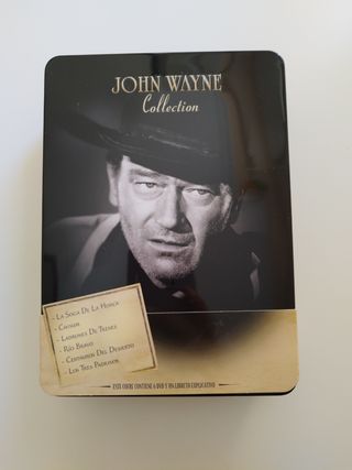 Pack DVDs John Wayne + Libreto