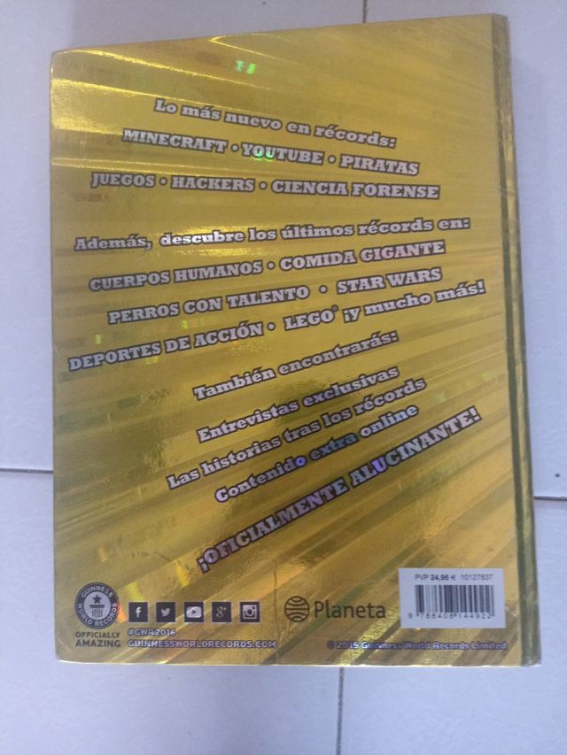 Libro Guiness World Records 2016