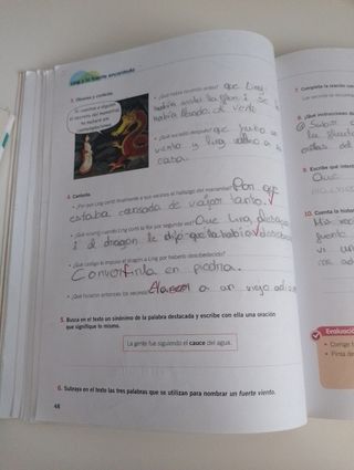 Comprensión lectora 5.° primaria