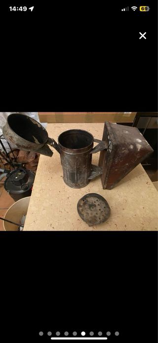 VARIOS OBJETOS ANTIGUOS RUSTICOS
