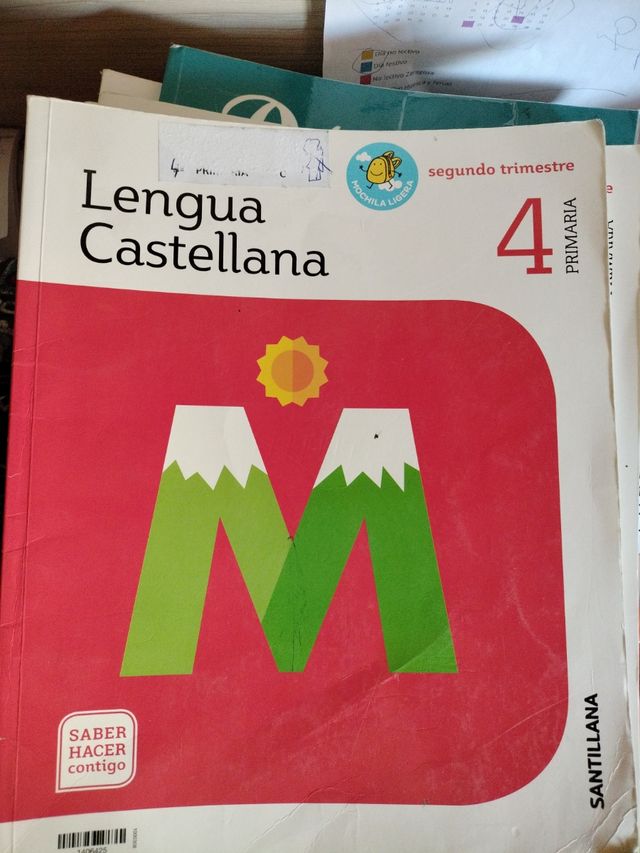 Libros de texto de 4° de primaria