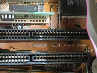 n-19, Pc retro, Pentium, caja at con display      