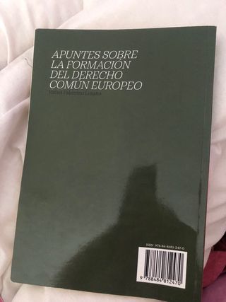 Apuntes sobre formación del Derecho Común Europeo