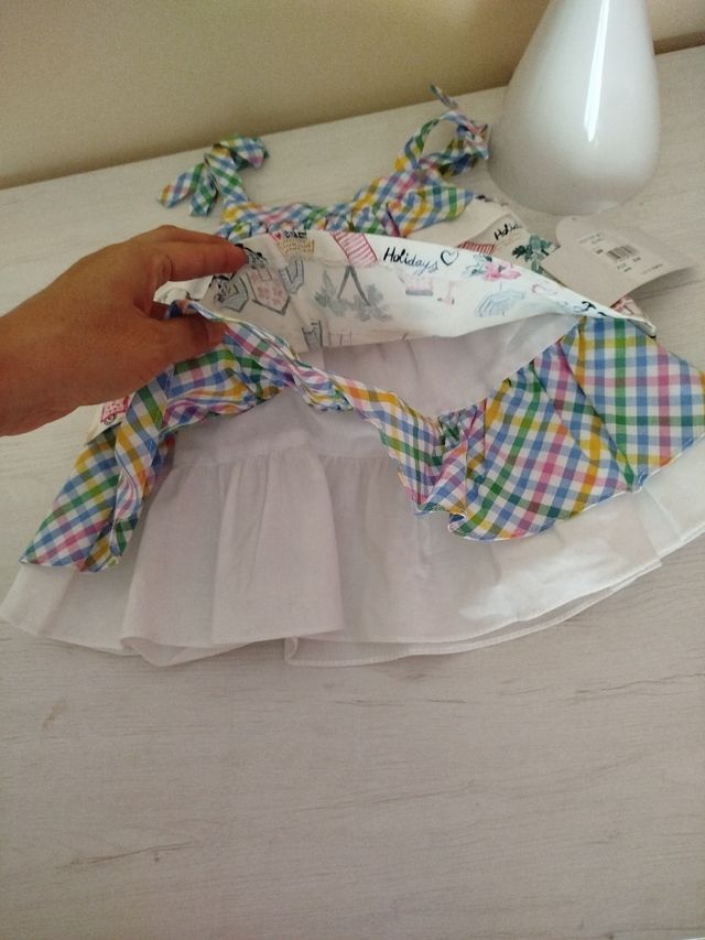 Vestido  niña 6 meses