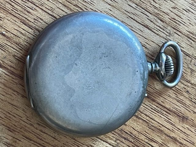 Antiguo reloj de bolsillo 1905 grande 45 mm