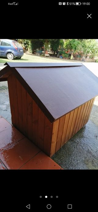 Cuccia in legno per cani taglia M/L