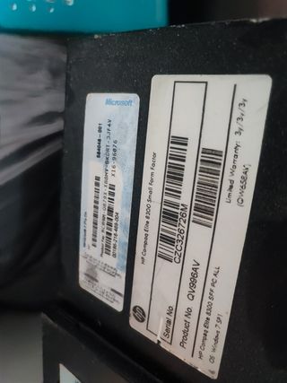 Vendo ordenador de mesa HP i7