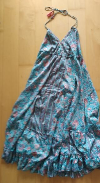 Vestido largo estilo boho
