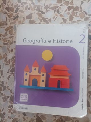 Libro Geografía e historia 2 de la eso
