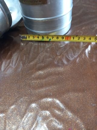 N.3 barattoli in alluminio anni 40 spezi