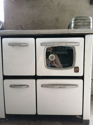 Stufa a legna con forno Gibo