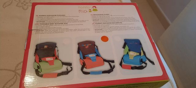 Trona de viaje plegable