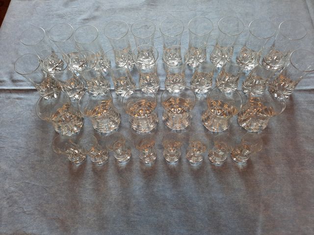 Set 34 bicchieri