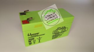Batería AGM 12V-1.3Ah UPOWER F4.8
