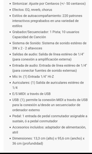 Piano Kurzweil KP 100