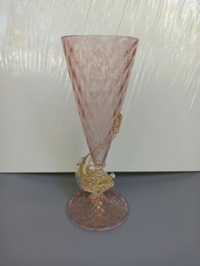 Copa de cristal de Lino Tagliapietra