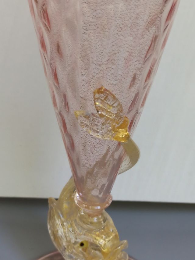 Copa de cristal de Lino Tagliapietra