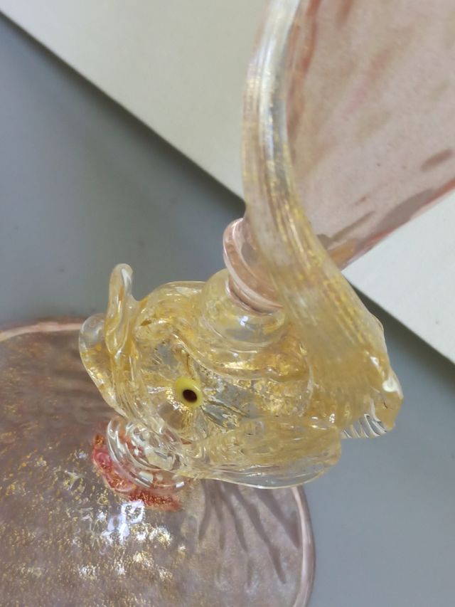 Copa de cristal de Lino Tagliapietra